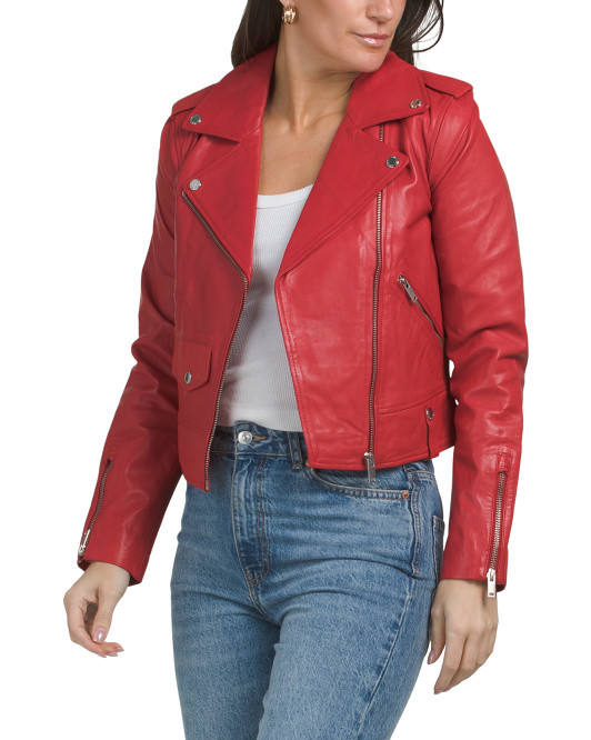 Leather Semee Jacket | TJ Maxx