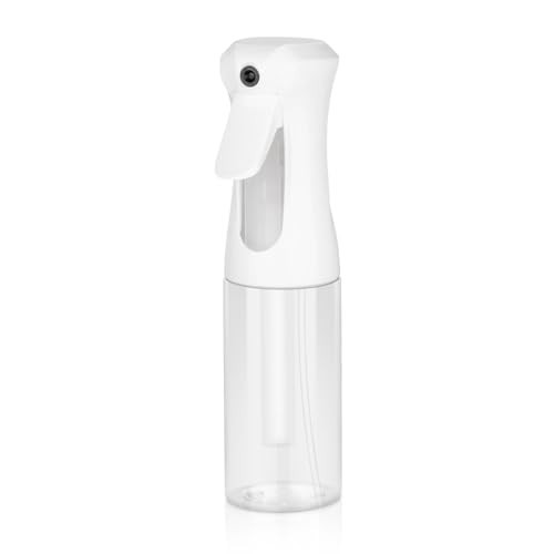 HPPFFY Continuous Spray Bottle for Hair, 1Pack White 6.8oz Mister Spray Bottle, Hair Spray Bottles for Hairstyling, Cleaning, Plants, Pets, Salons & More | Amazon (US)