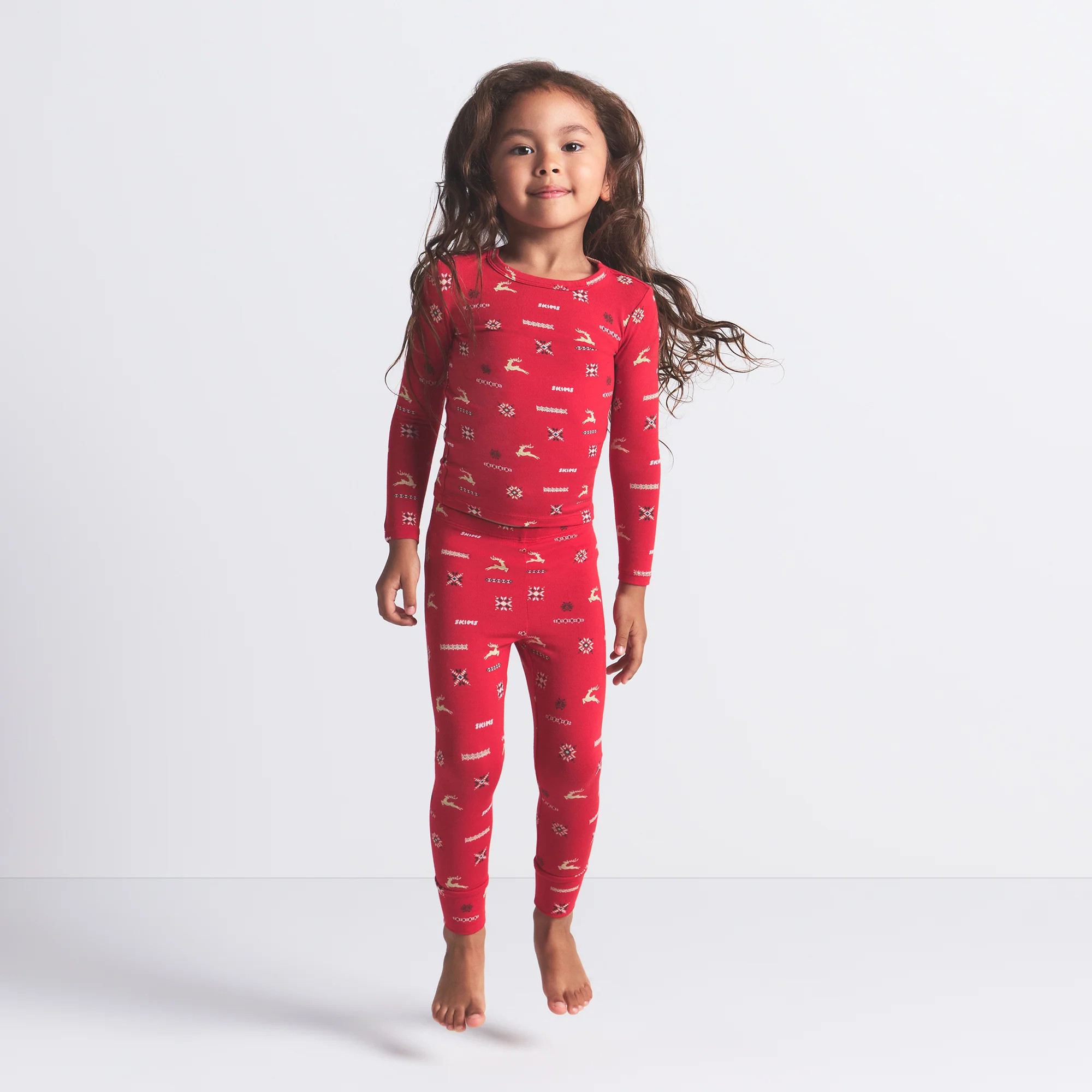 SKIMS Sleep Kids Sleep Set | Red | 2T | SKIMS (US)