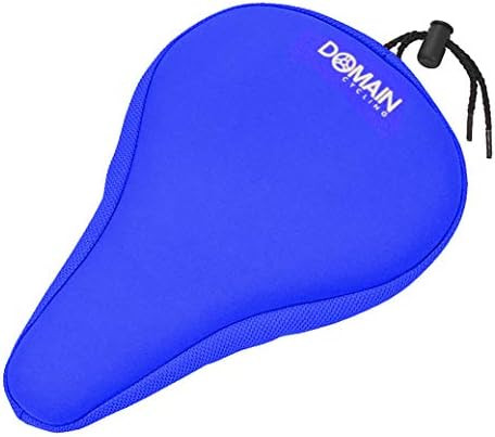 Domain Cycling Premium Bike Gel Seat Cushion Cover 10.5"x7" Most Comfortable Bicycle Saddle Pad f... | Amazon (US)