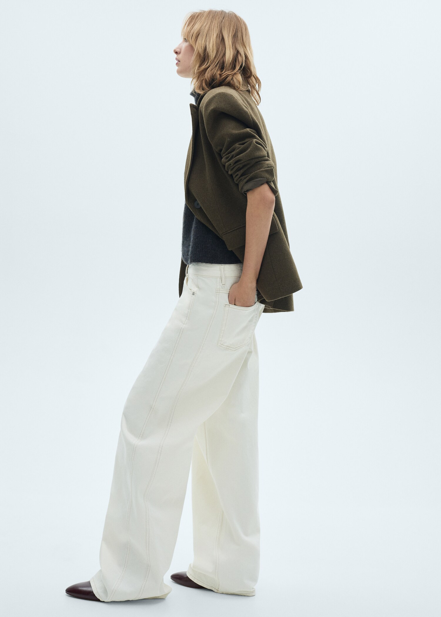 High-waist balloon jeans - Women | MANGO USA | Mango (US/MX/AU)