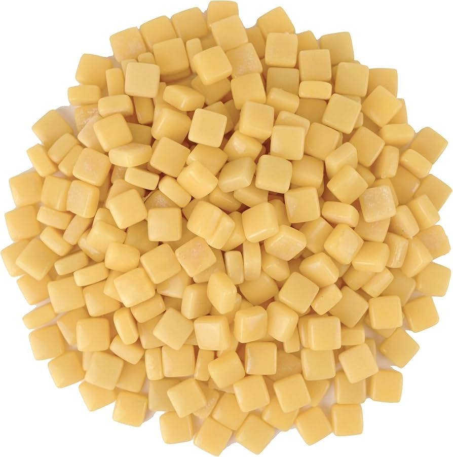 Square Mosaic Tiles (10x10 mm), 300g/160 Pieces Glass Mosaic Tiles, Mosaic Glass Pieces, Glass Ti... | Amazon (US)