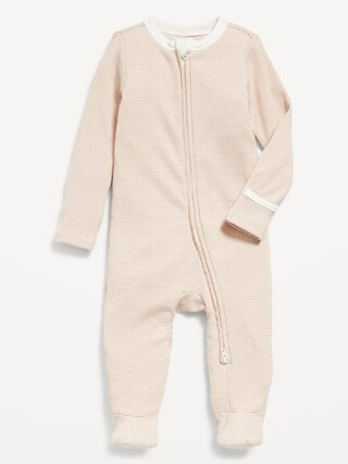 Unisex 2-Way-Zip Sleep &amp; Play Footed One-Piece for Baby | Old Navy | Old Navy (US)