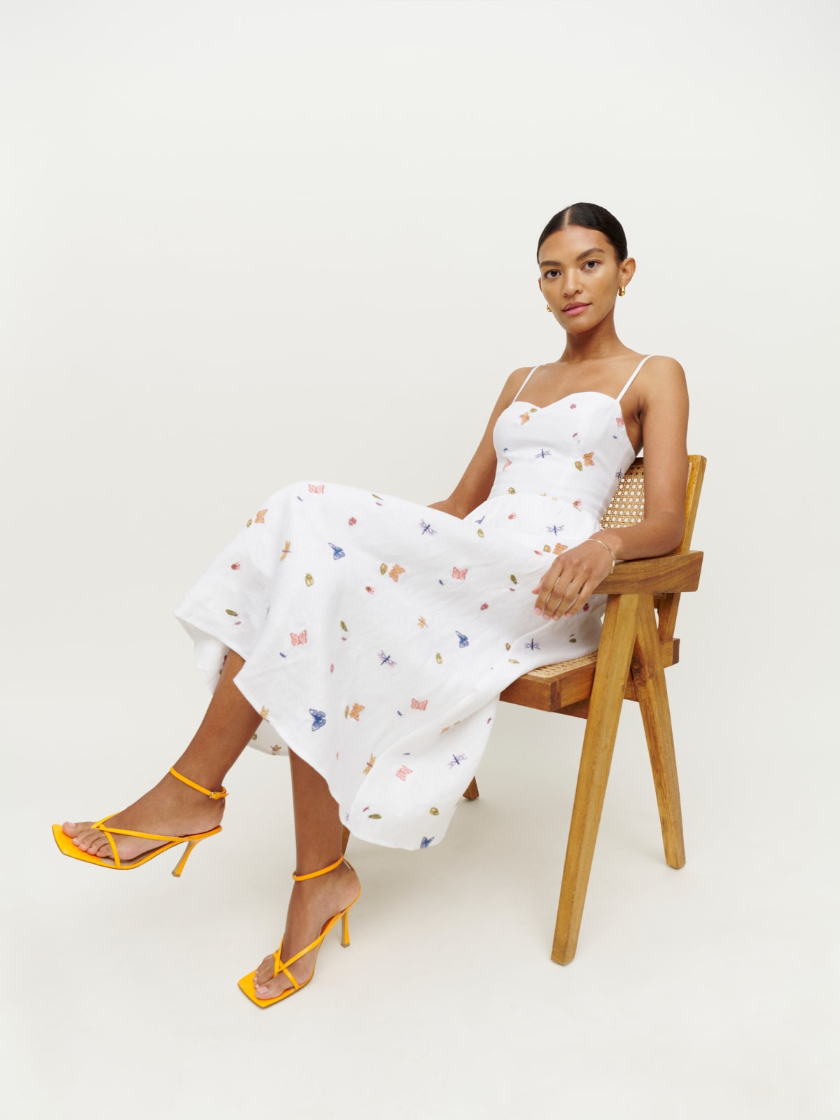 Zander Linen Dress | Reformation (Global)