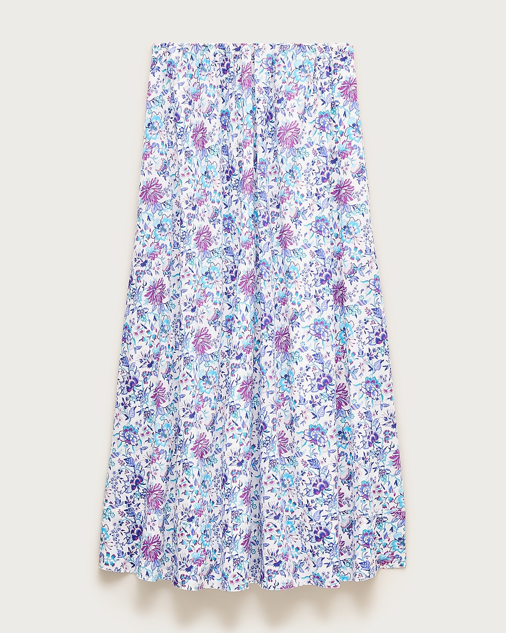 Pull-on midi skirt in Liberty&reg; Christelle fabric | J. Crew US