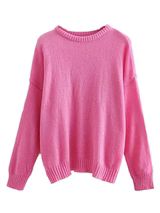 'Camryn' Neon Crewneck Sweater (2 Colors) | Goodnight Macaroon