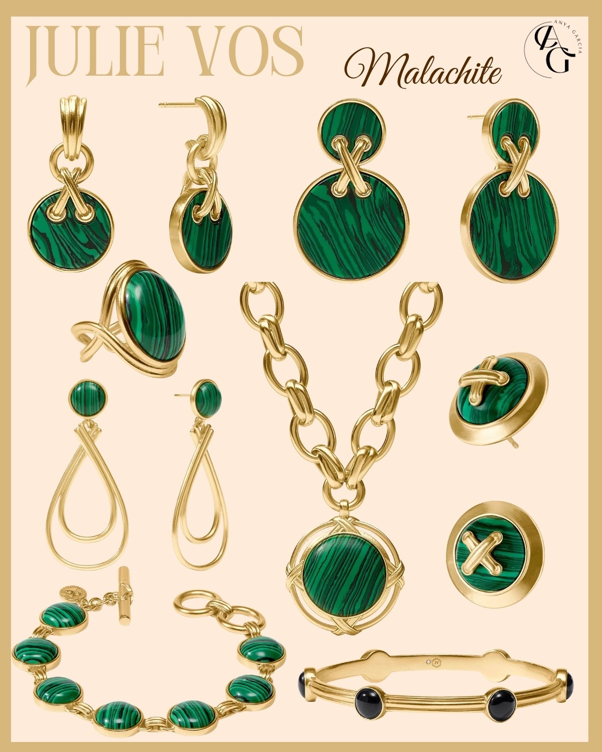 Julie Vos ~ Malachite

#LTKFashionMonth #LTKbeauty #LTKworkwear
