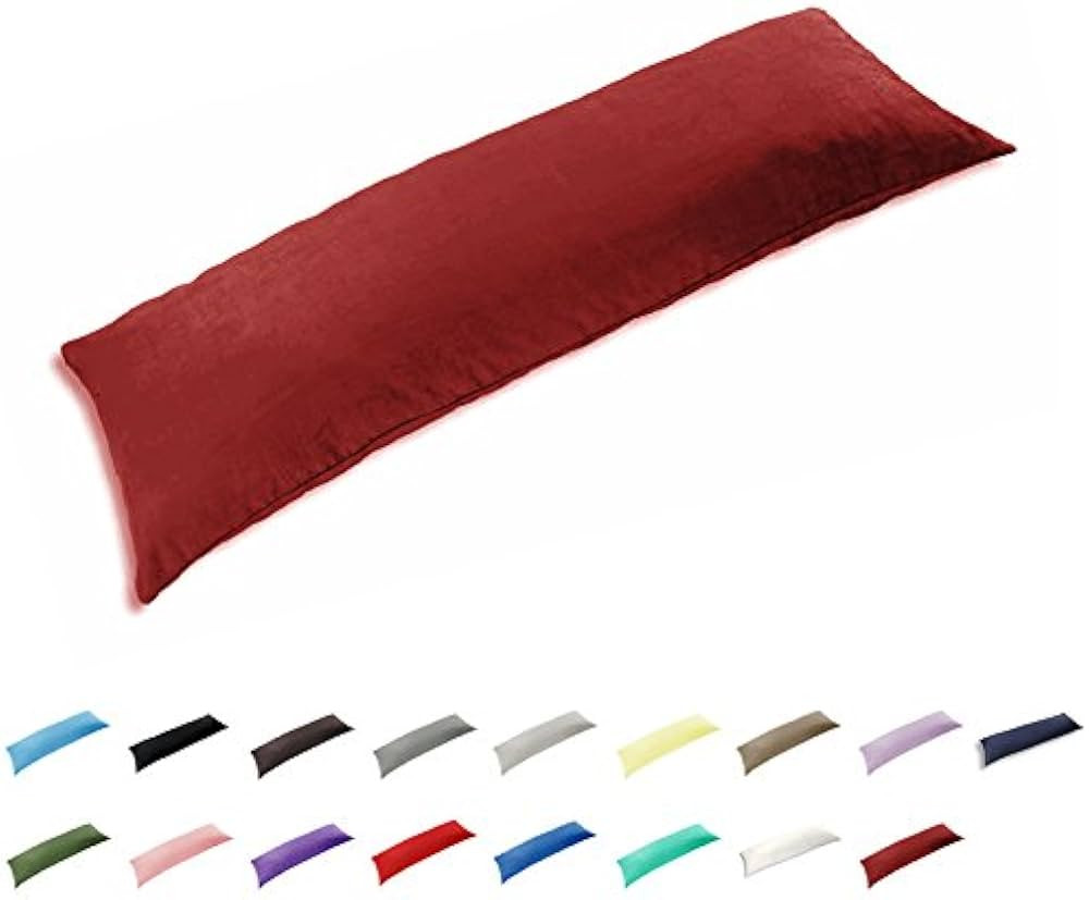 TAOSON 100% Cotton 300 Thread Count Body Pillow Cover Pillowcase Pillow Protector Cushion Cover w... | Amazon (US)