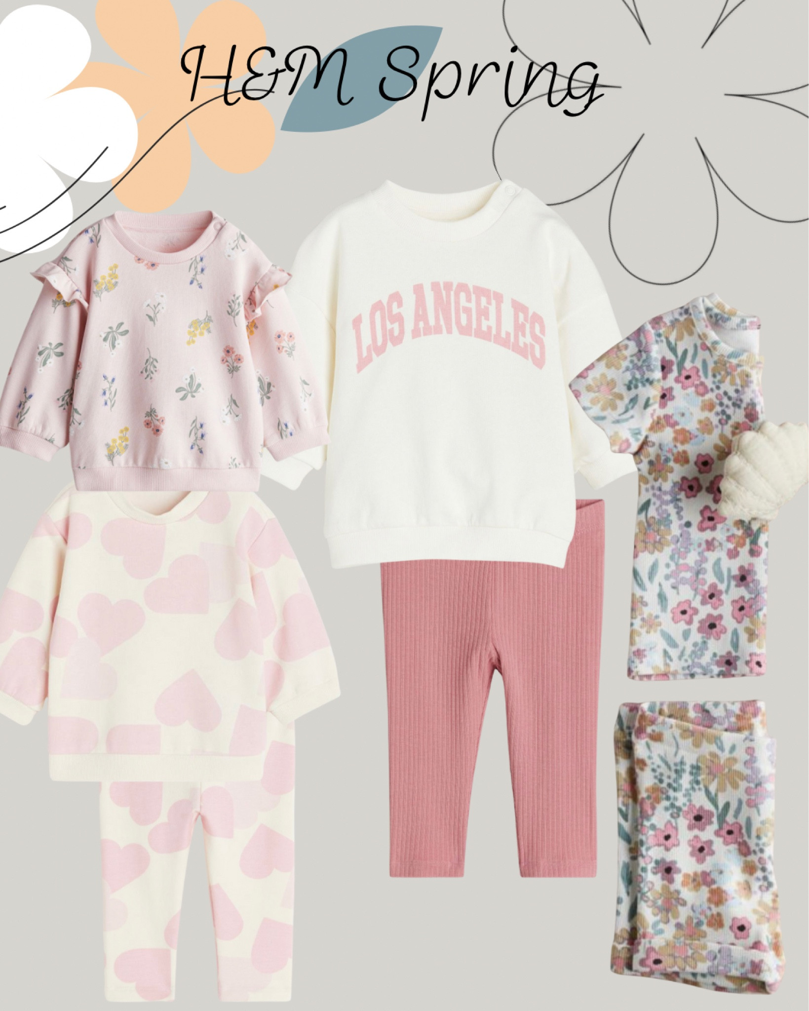 H&M baby transition into spring! 

Baby girl clothing | sweatset | baby transition | baby spring clothing 

#LTKstyletip #LTKfamily #LTKbaby