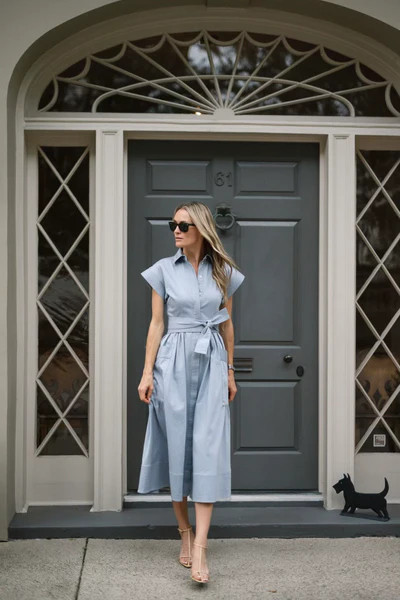 Betty Dress - Blizzard Blue | Julia Amory