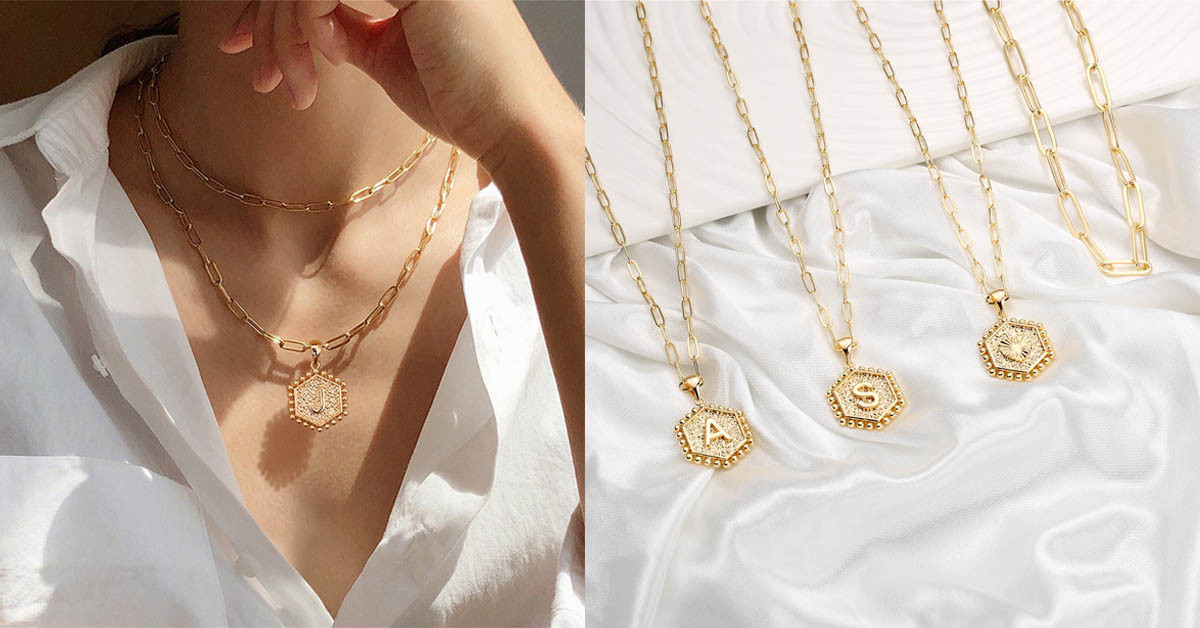 Initial Necklace | Amazon (US)