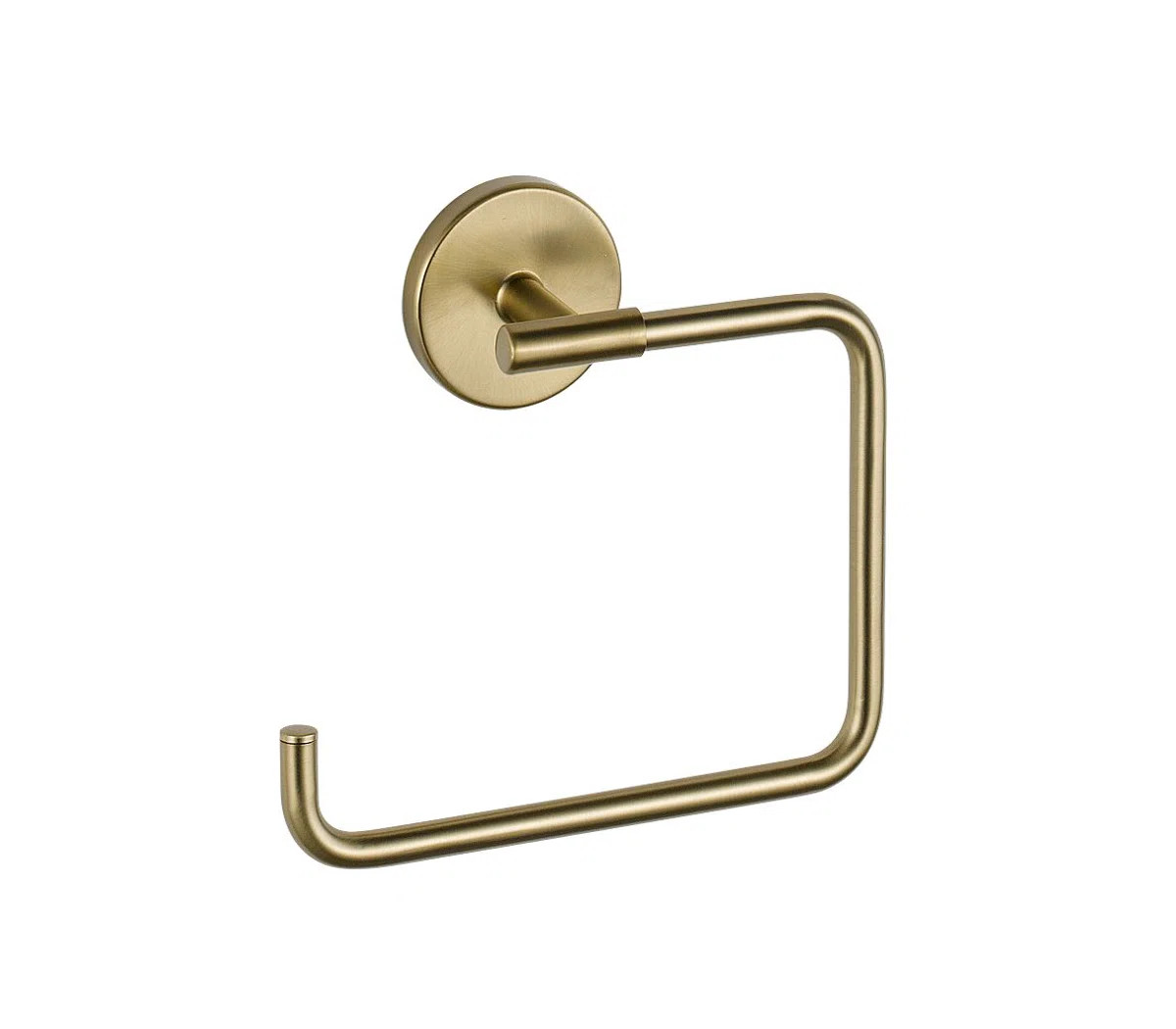 Trinsic Wall Mount Square Open Towel Ring Bath Hardware Accessory 759460-CZ | Wayfair North America