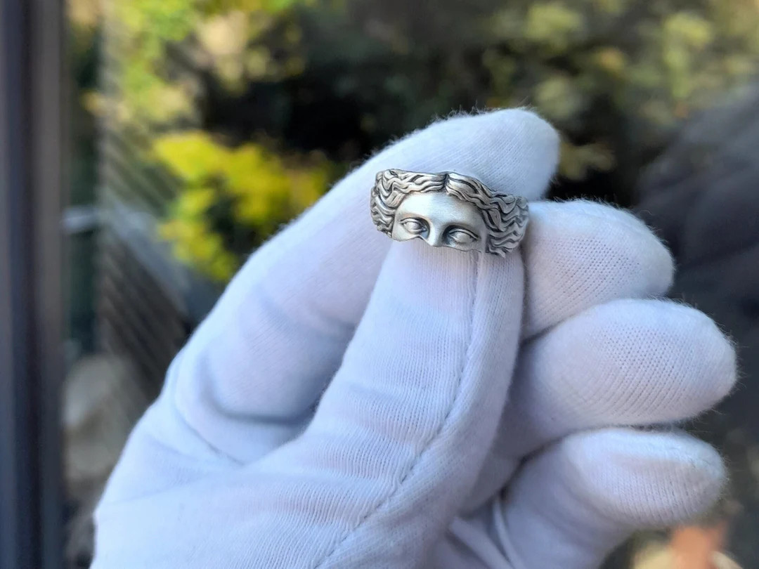 Goddess Venus Ring in Roman Mythology Ancient Greek Ring in Sterling Silver Fantasy Ring Discount... | Etsy (US)