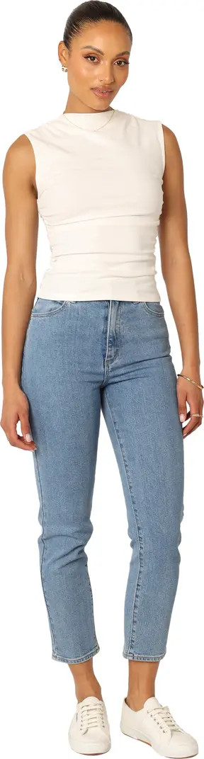Nissa Mock Neck Sleeveless Top | Nordstrom