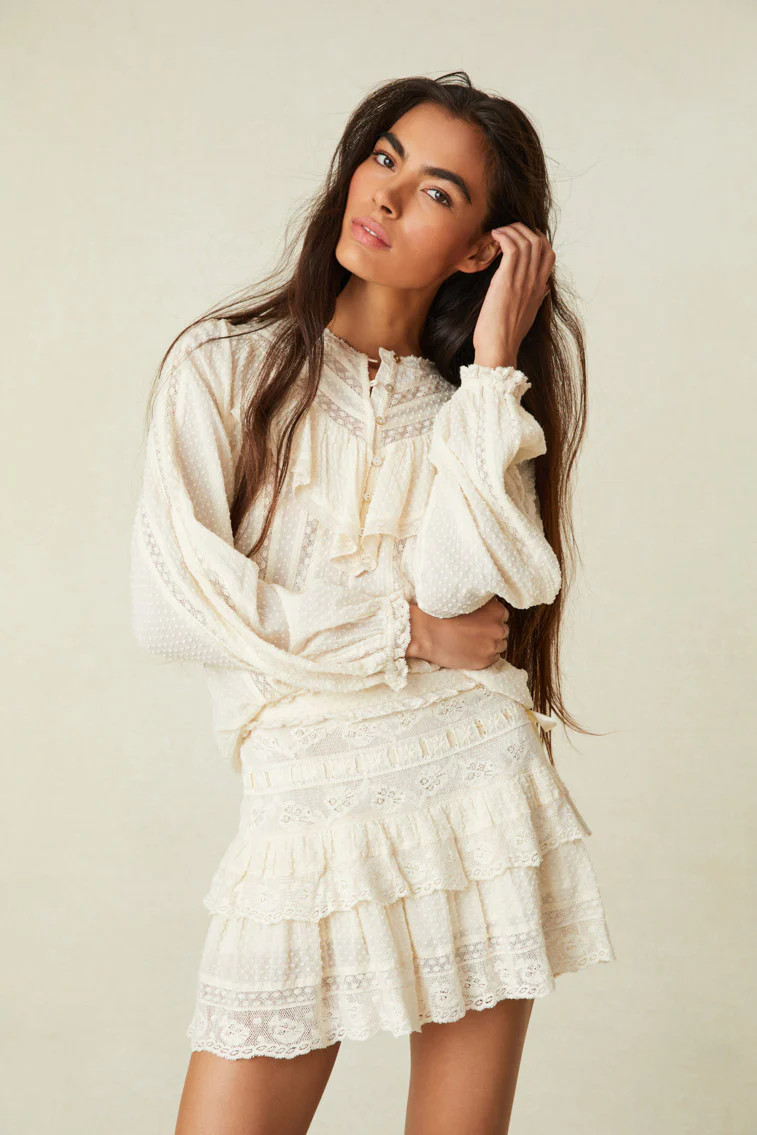 Ora Mini Skirt | LOVESHACKFANCY