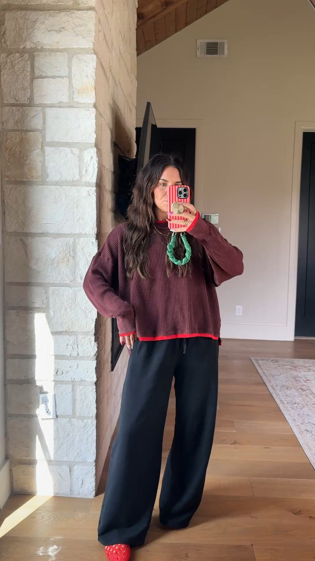 Aerie’s got a great sale happening and wanted to share some quick realistic mommin’ fits. 
I get the large in all tops and mediums in bottoms.

#LTKootd #LTKMidsize #LTKSaleAlert