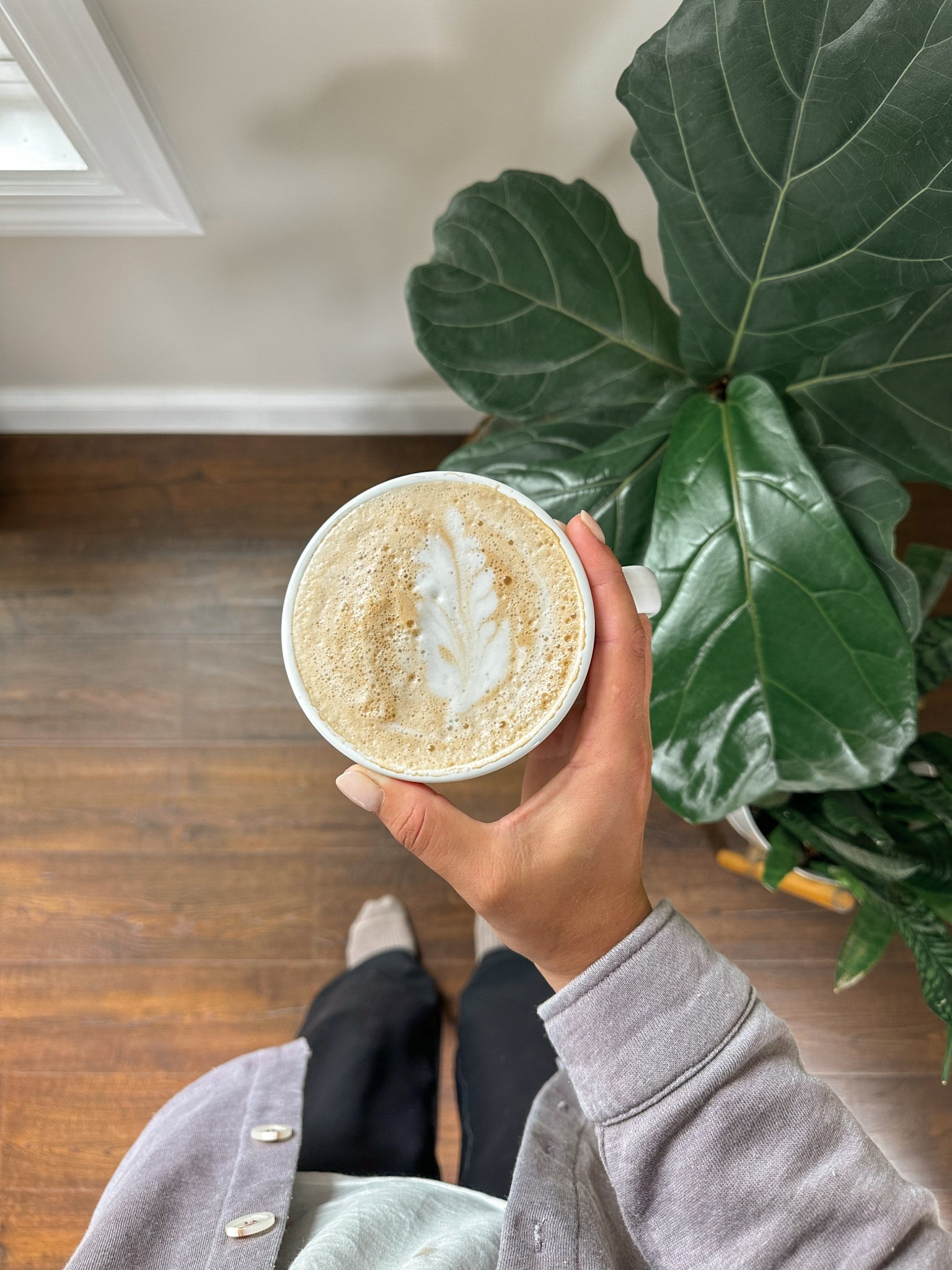 A cozy rain day at home calls for a hot latte and a cozzyyyyy outfit! 🌦️

OOTD | Cozy | Mom Outfit | Loungewear | Shacket | Aerie | Pink Lily | H&M | Mama Basics | Motherhood 

#LTKFindsUnder100 #LTKFindsUnder50 #LTKStyleTip
