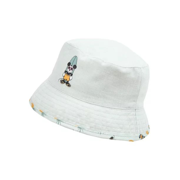 Disney Mickey Mouse Toddler Boys Reversible Gray Bucket Style Swim Hat | Walmart (US)