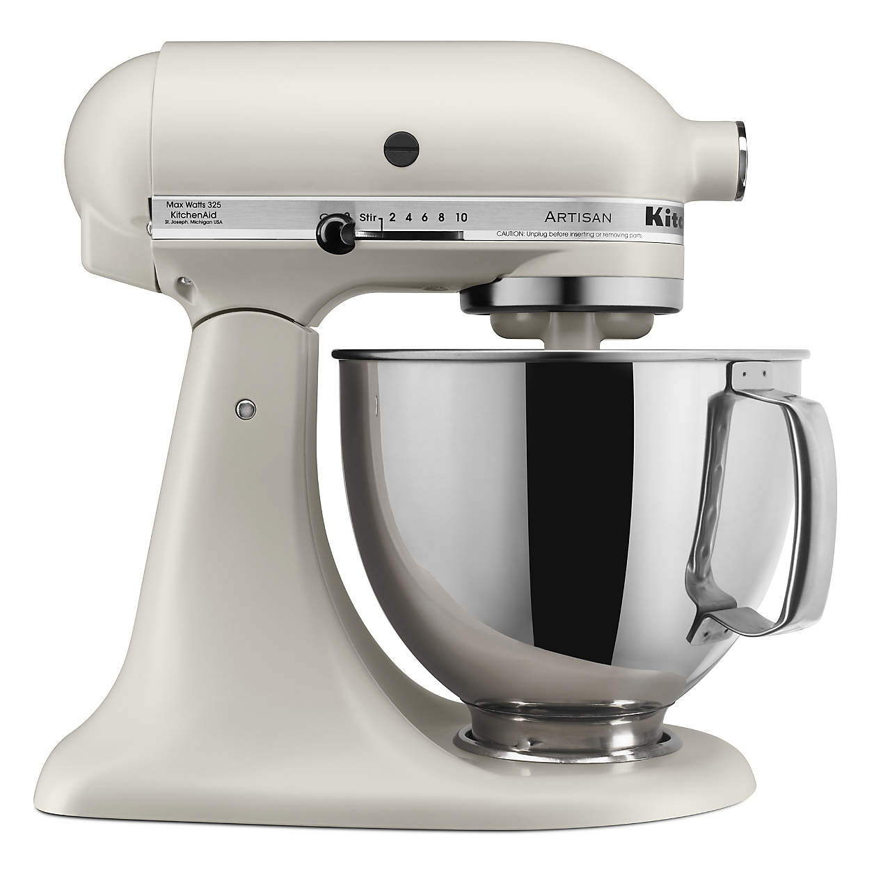 KitchenAid Artisan Series 5-Quart Tilt-Head Steel Blue Stand Mixer + Reviews | Crate & Barrel | Crate & Barrel