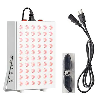 VEVOR Red Light Therapy for Body Face  60 Dual-Chip LEDs  Red 660nm and Near Infrared 850nm Combo... | Lowe's