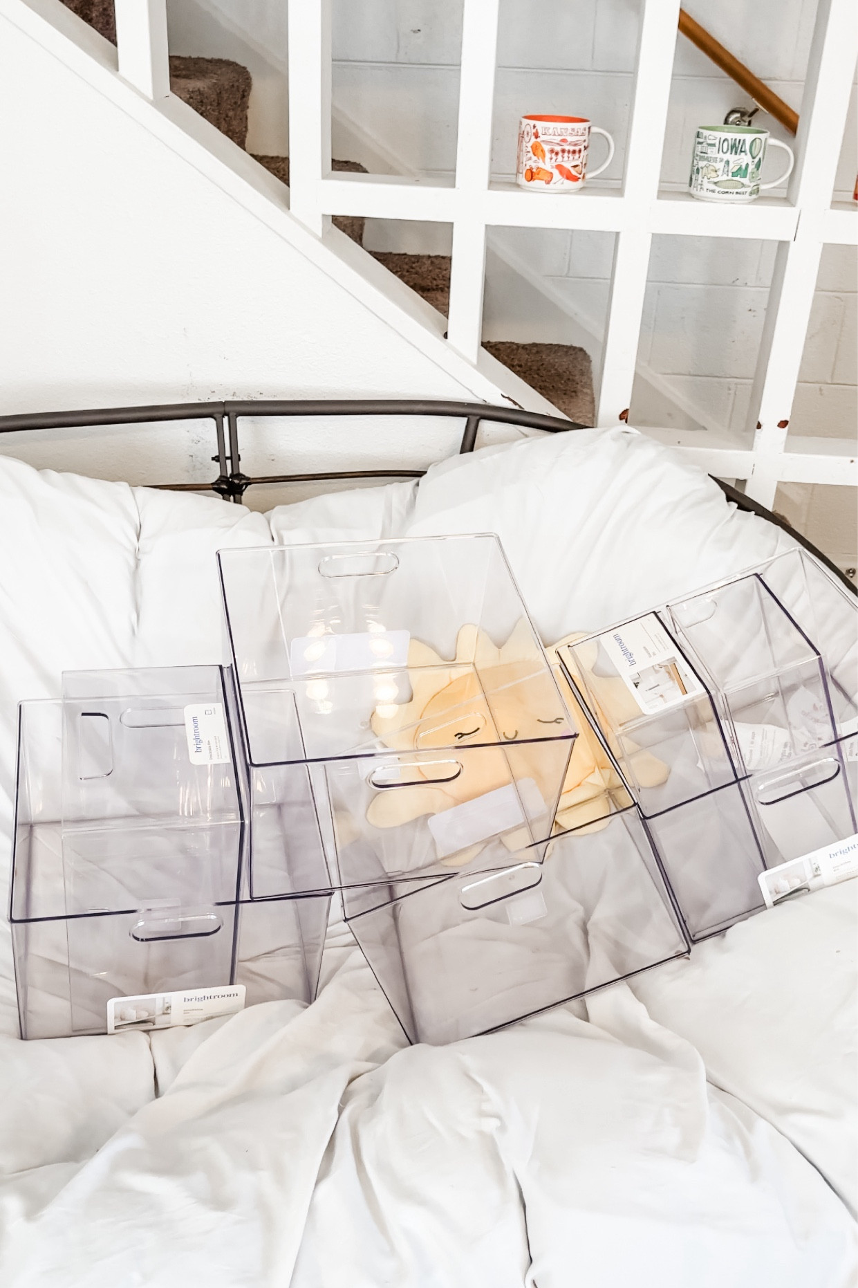 Brightroom storage stacking clear containers from Target

#LTKxTarget #LTKsalealert #LTKhome