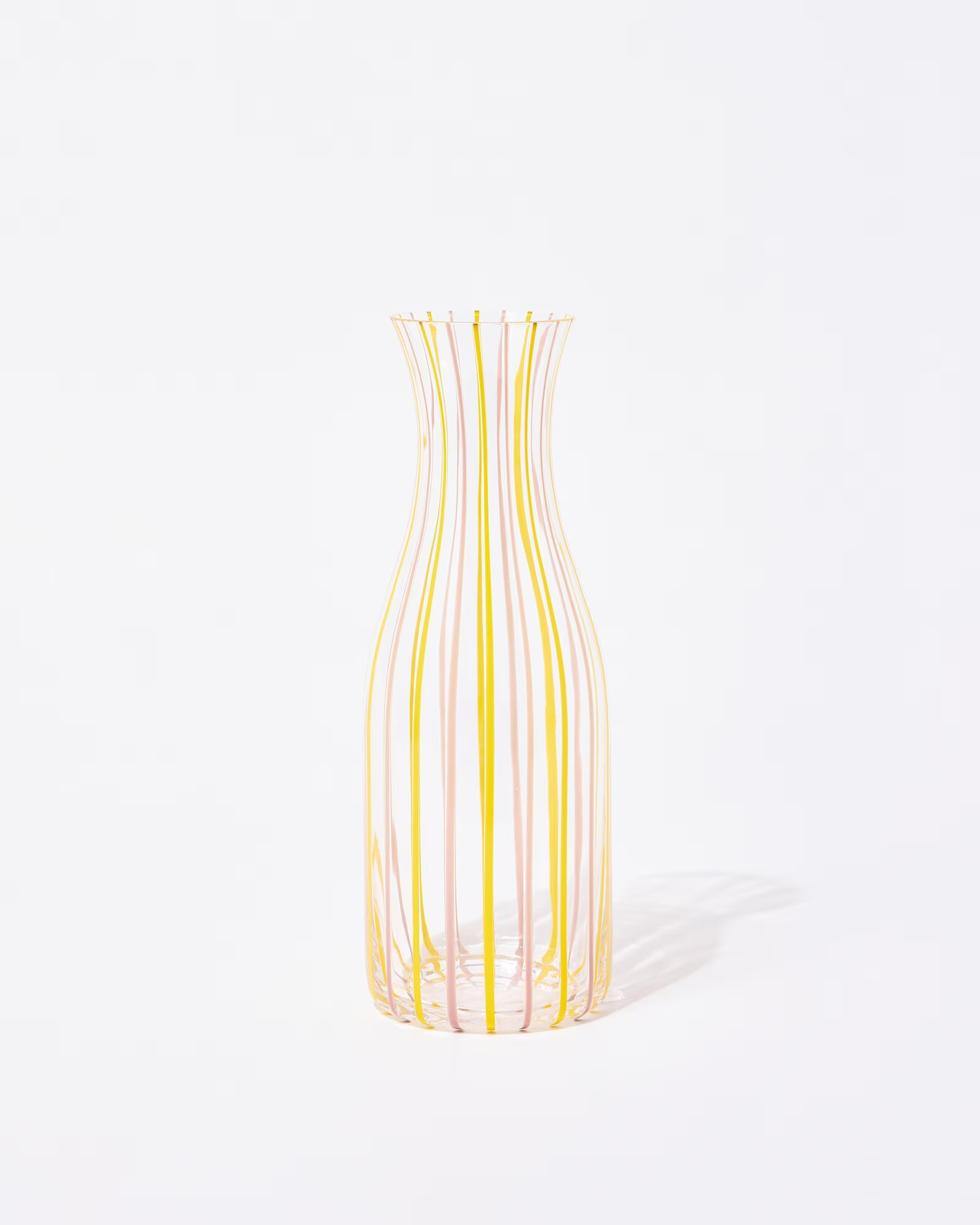 Shrimps x Oliver Bonas Striped Glass Carafe | Oliver Bonas | Oliver Bonas (Global)