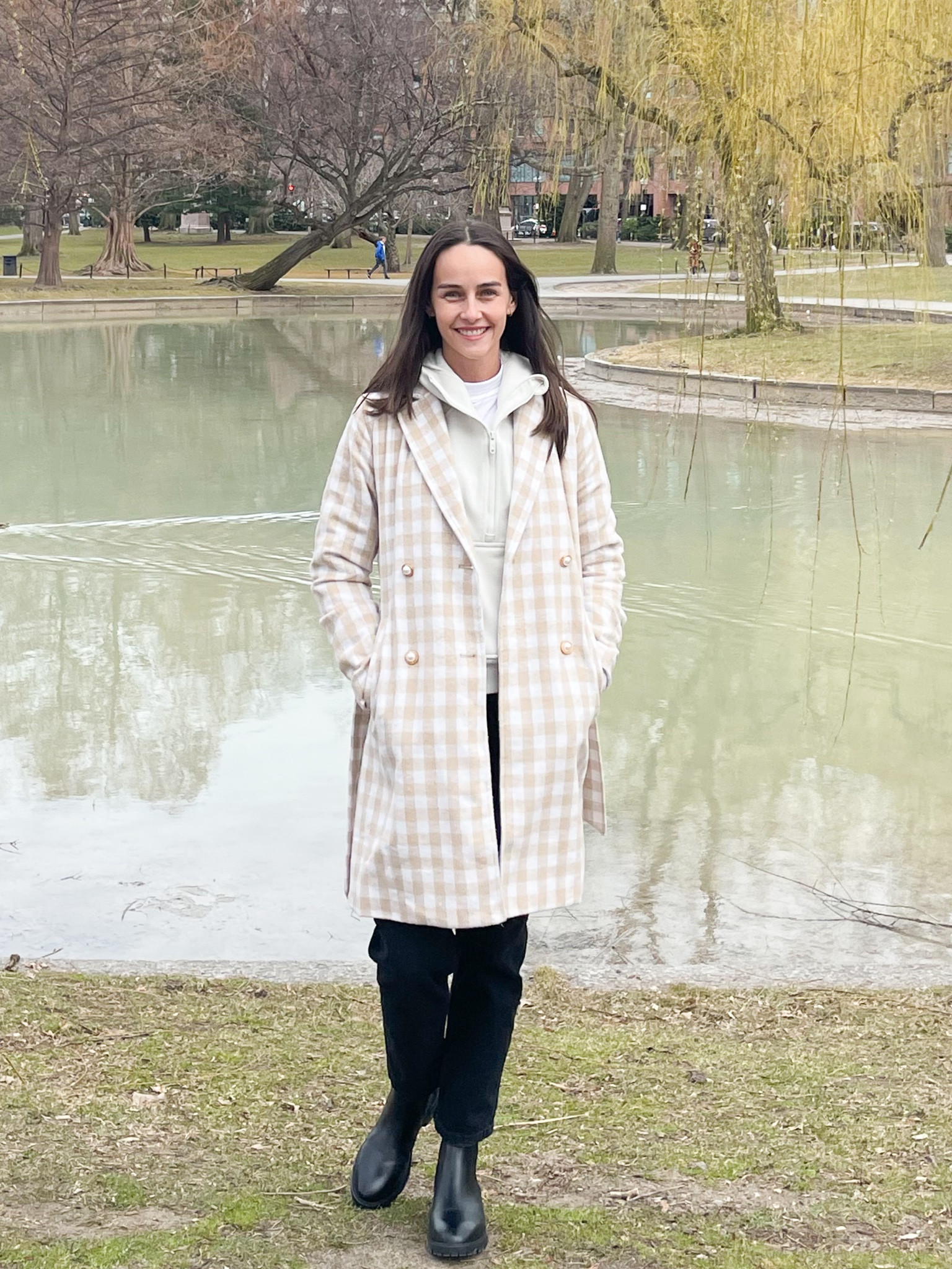 Trying to stay warm in this Boston weather. 

This Lululemon dupe is the best! 

My exact jeans are from Zara but I linked a similar pair. 

#LTKover40 #LTKstyletip #LTKfindsunder50