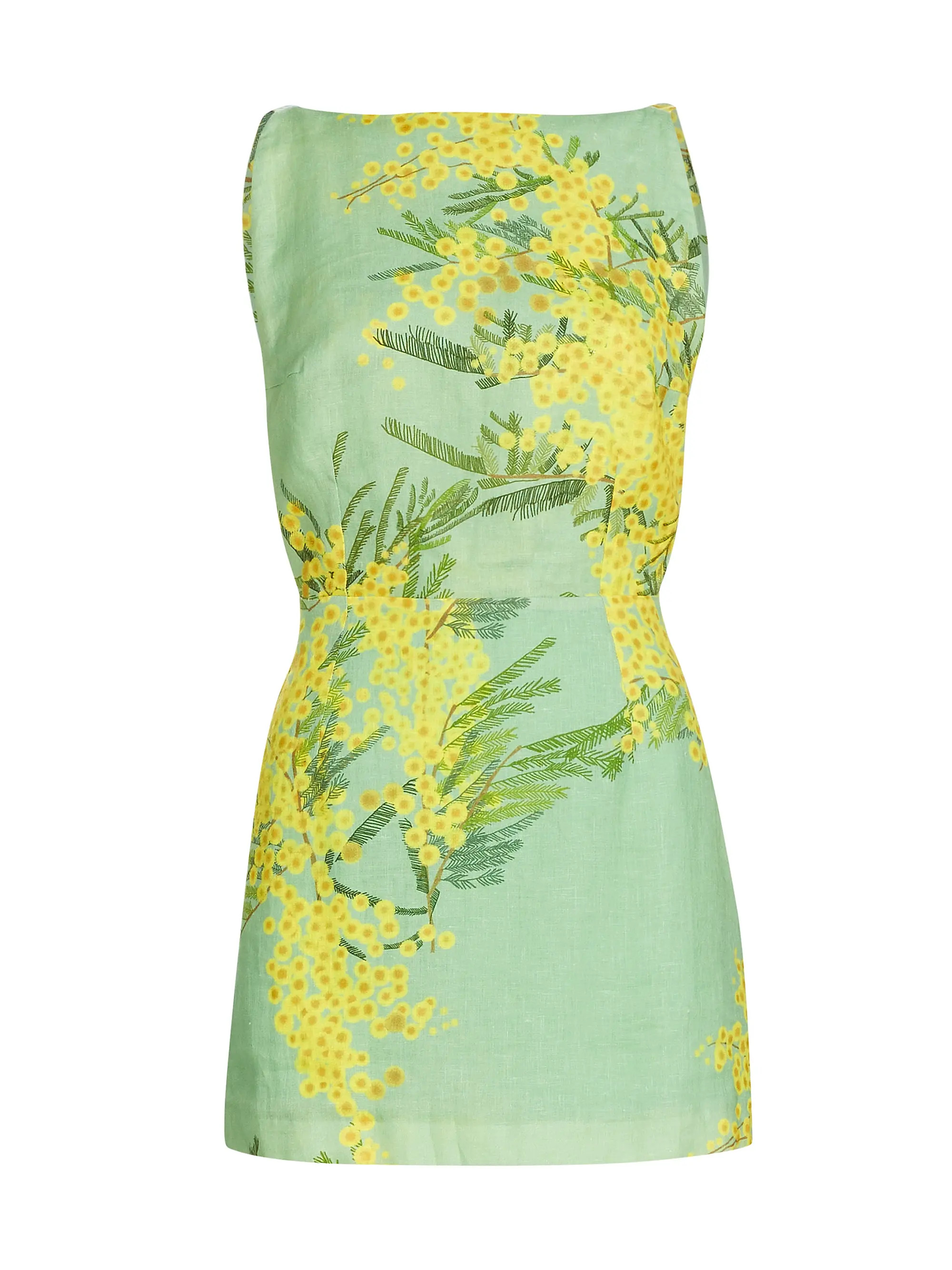 Kimberly Floral Linen Minidress | Saks Fifth Avenue