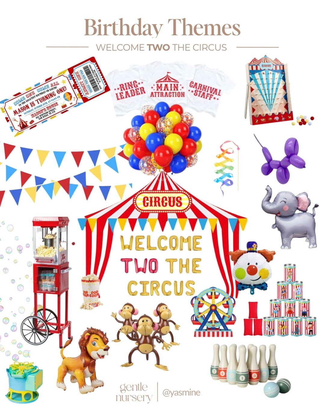 Welcome TWO the Circus! 

#BirthdayThemes #Circus #Carnival

#LTKParties #LTKKids