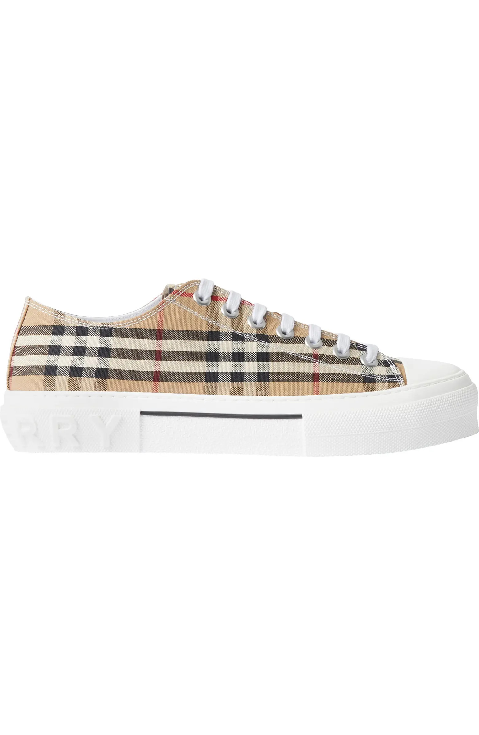 Burberry Jack Check Low Top Sneaker (Men) | Nordstrom | Nordstrom