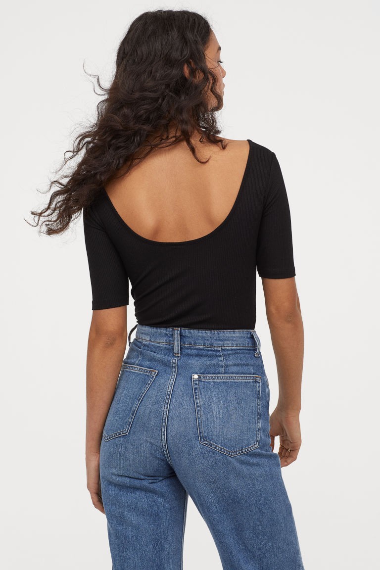 Ribbed Bodysuit | H&M (US + CA)