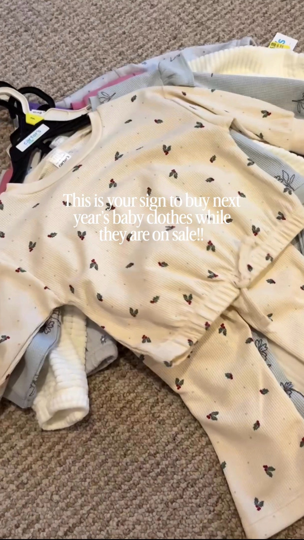 This is your sign to look at the clearance baby clothes 

#LTKmomlife #LTKSaleAlert #LTKBaby