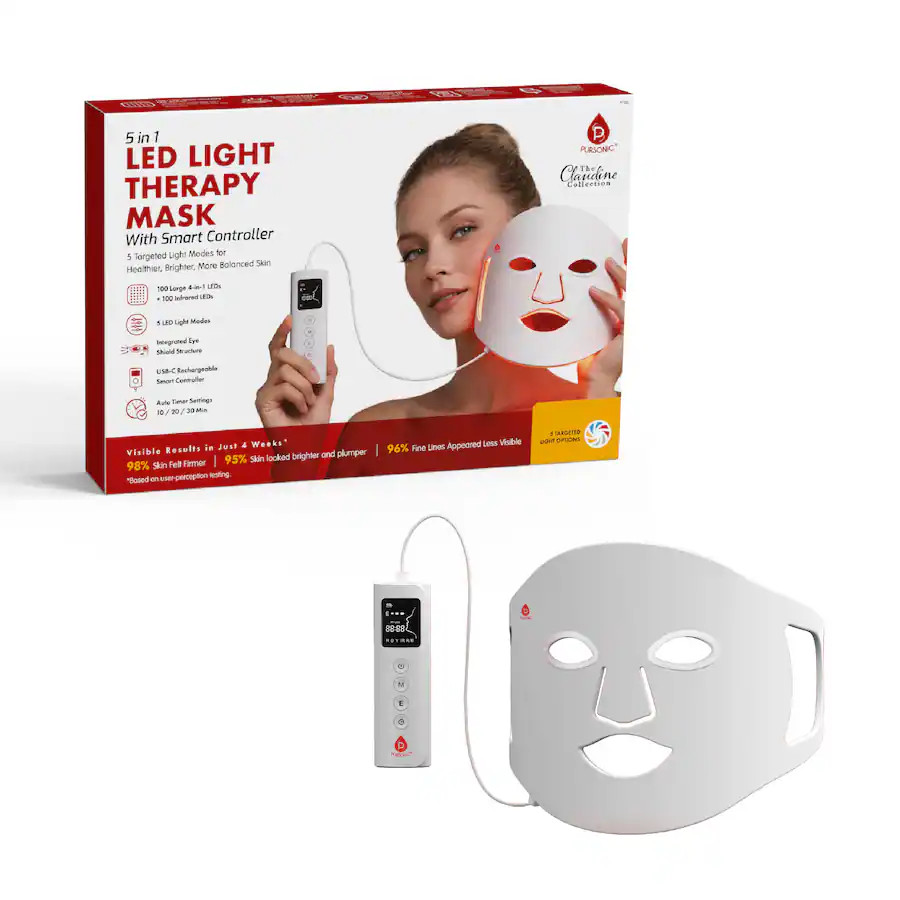 Pursonic - LED Light Therapy Mask with Smart Controller | Best Buy U.S.