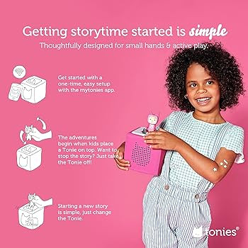 Amazon.com: Toniebox Audio Player Starter Set with Playtime Puppy - Listen, Learn, and Play with ... | Amazon (US)