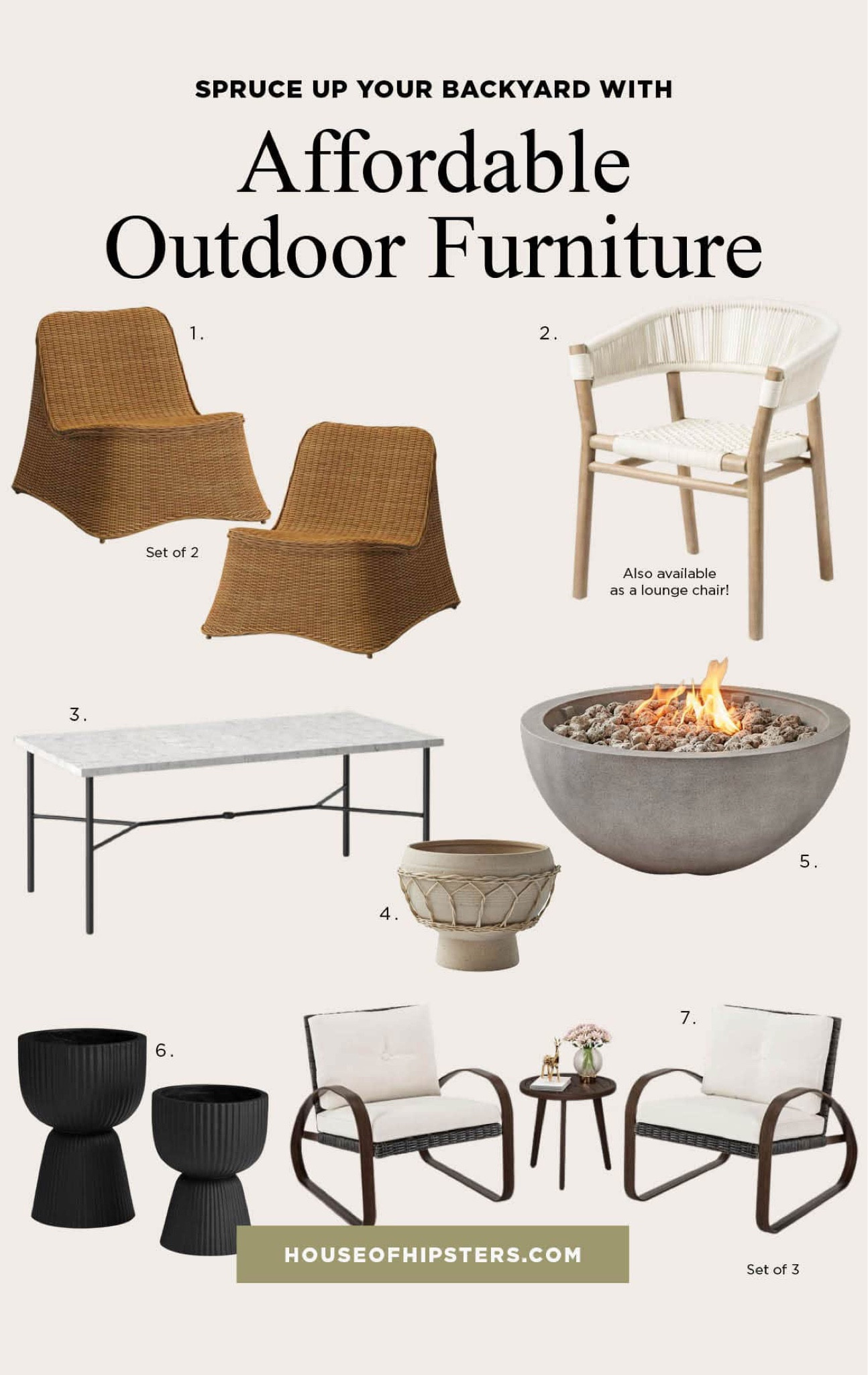 Affordable outdoor furniture to spruce up your backyard and patio. 

#LTKhome #LTKFind