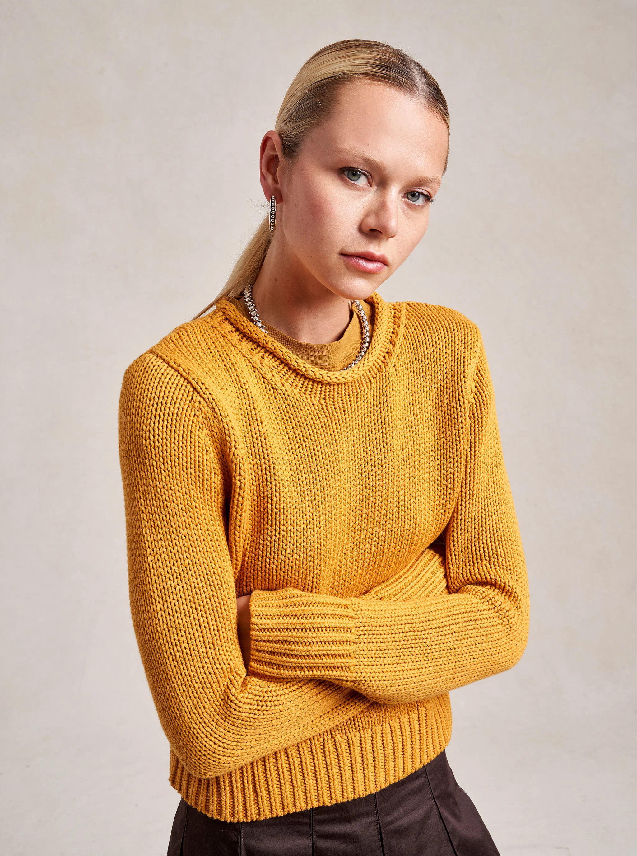 Solid Mini Marina Sweater | La Ligne NYC | La Ligne