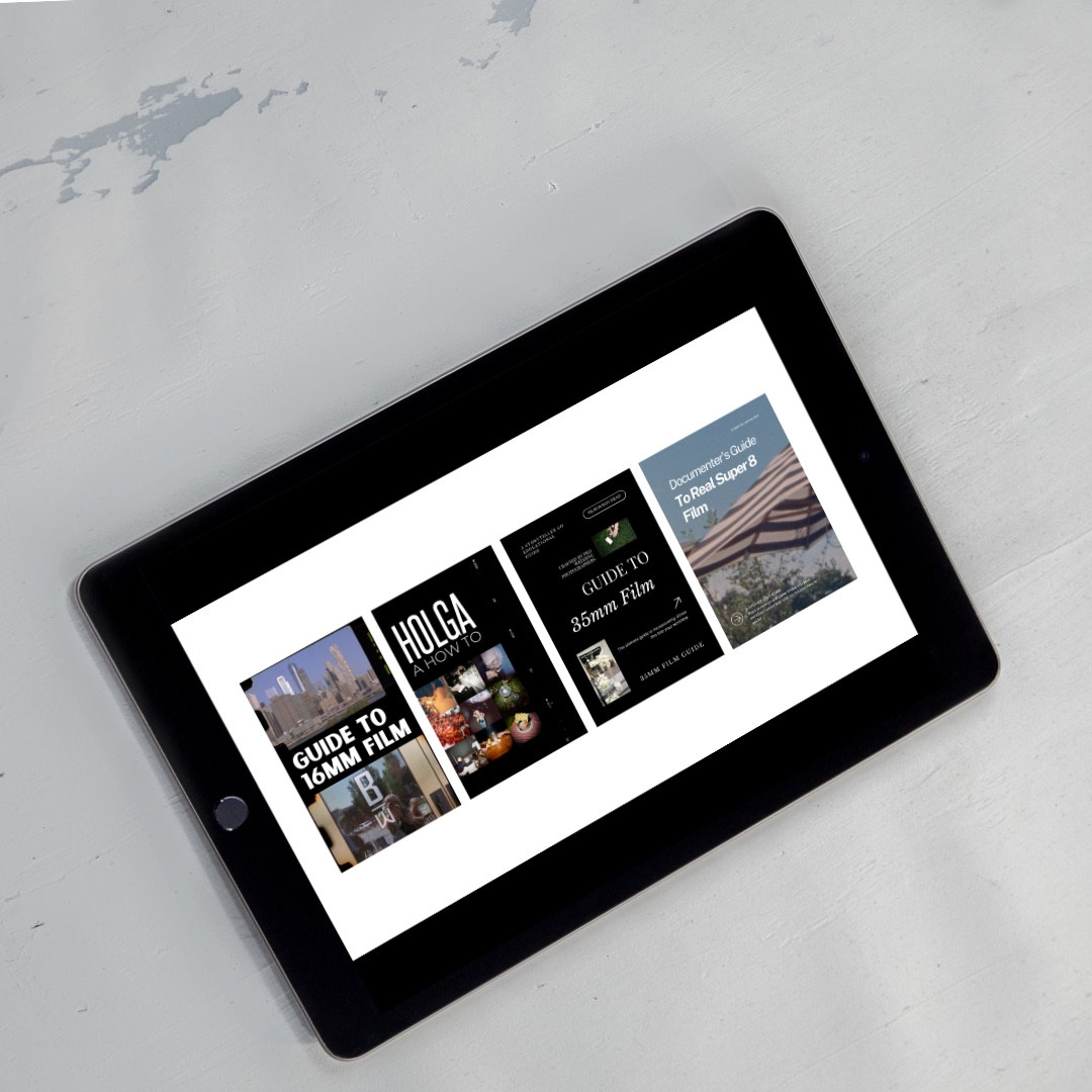 In-depth how-to guides for analog film, content creation, & more from experienced pros (us!!!) 🎥🎞️📱
