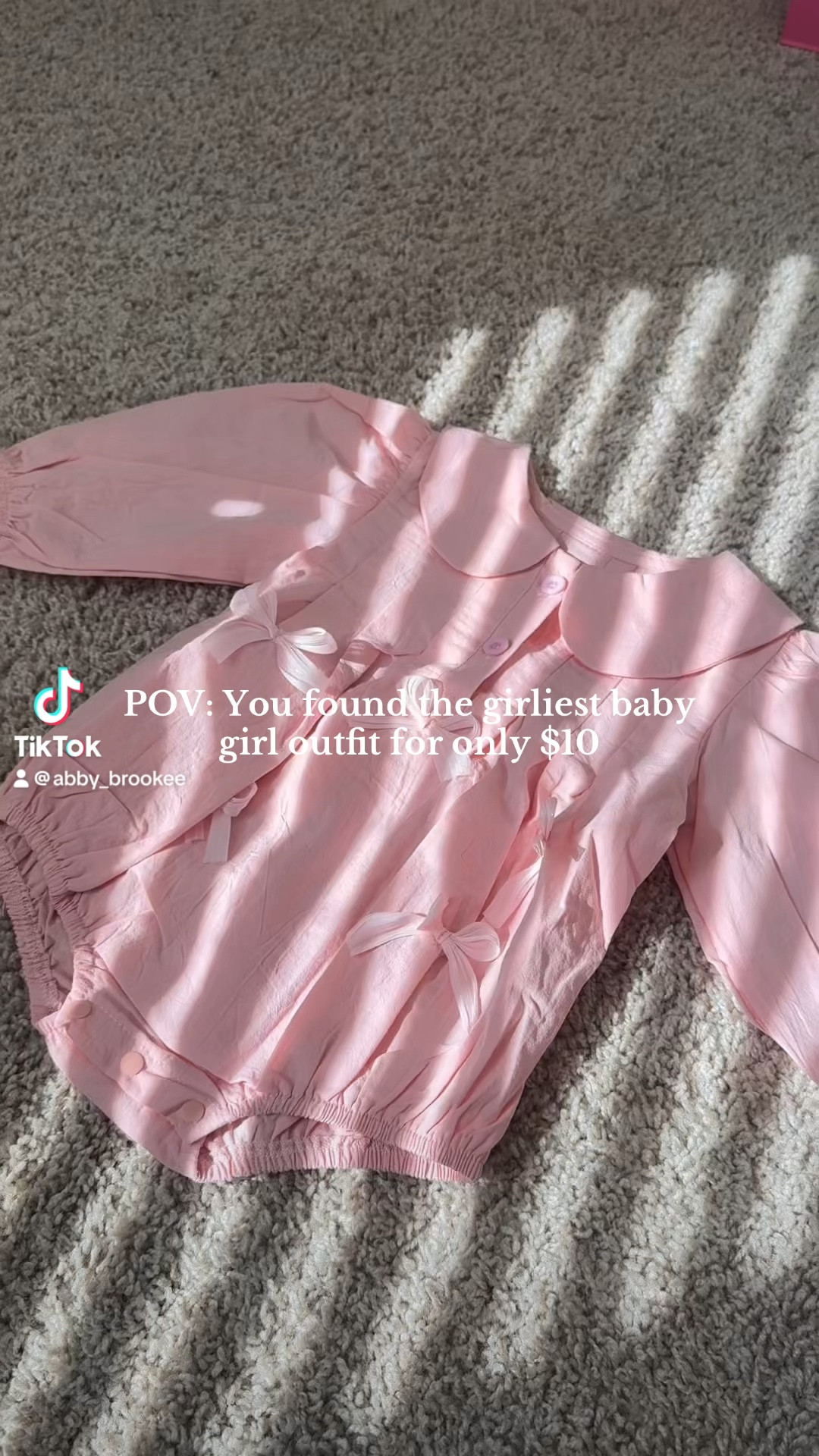 The girliest little bow outfit for little girls for only $10 🥹💓✨

#LTKKids #LTKBaby #LTKHoliday