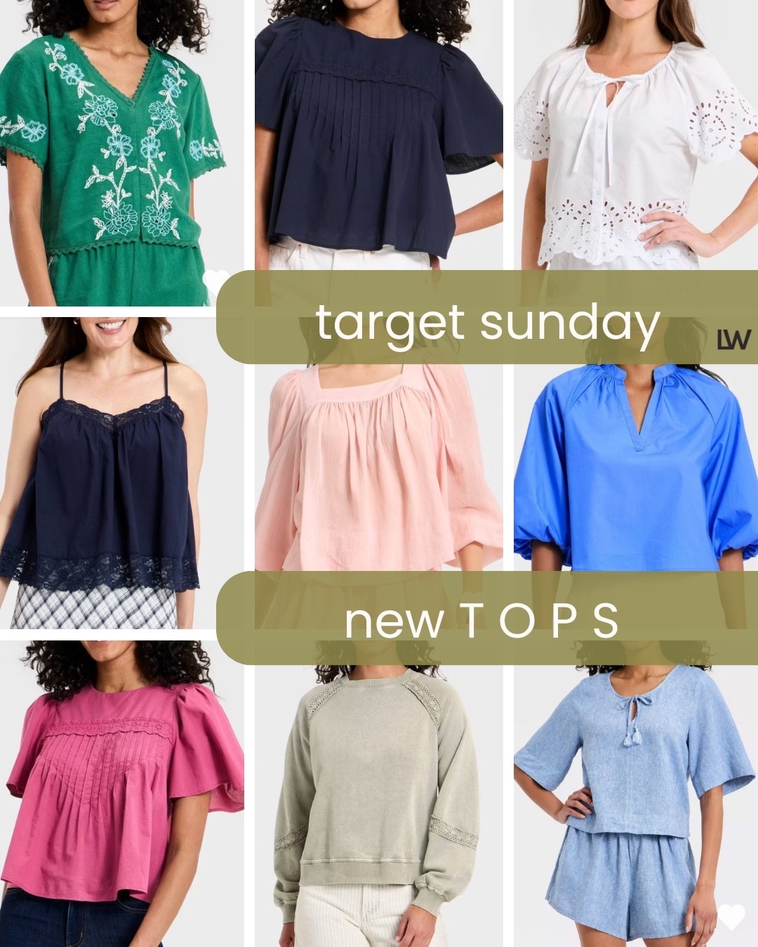 So many amazing new tops! 