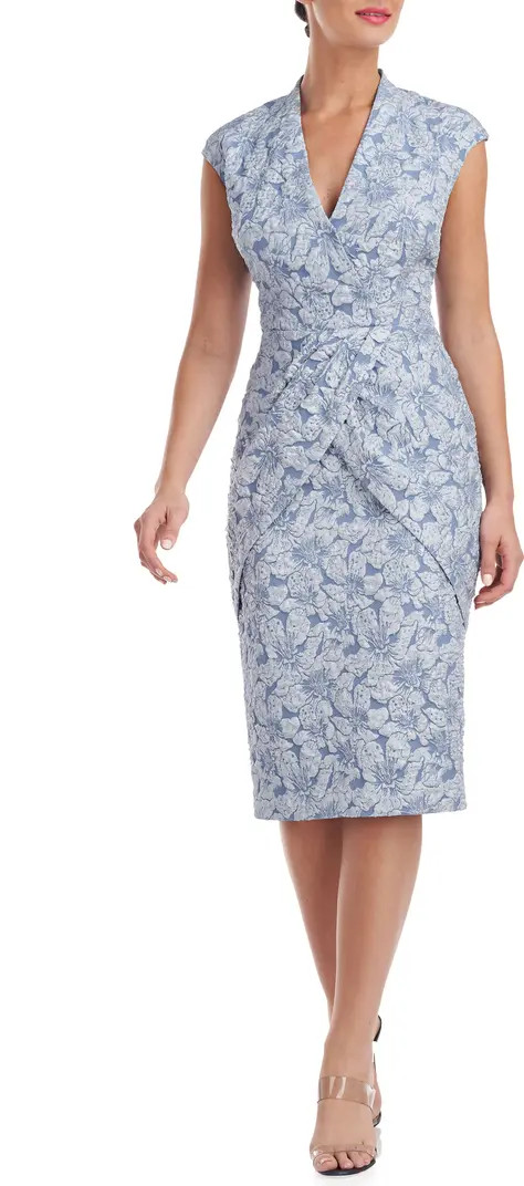 Emery Faux Wrap Cocktail Sheath Dress | Nordstrom