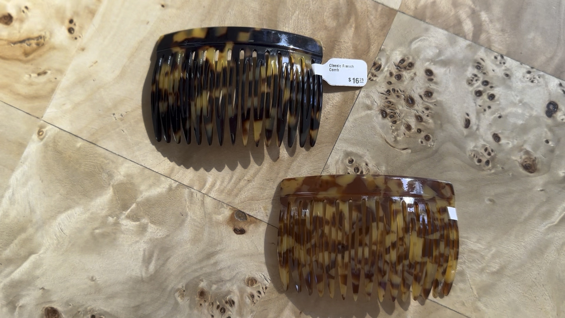 Classic French Hair Comb  in Tortoise Shell | Parisian Hair Side Comb | French Twist Hair Combs Decorative, Strong Hold Hair Clips for Women Bun Chignon Up-Do Styling Girls Hair Accessories | Made in France

#LTKstyletip #LTKbeauty #LTKGiftGuide