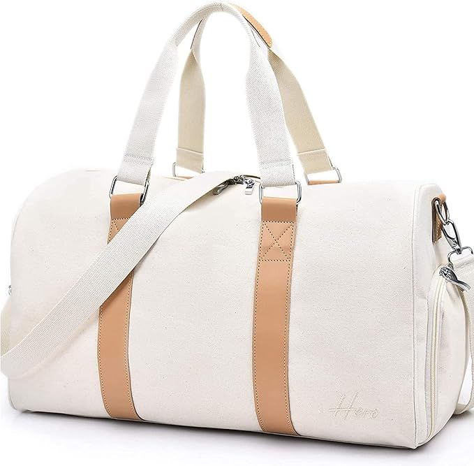 Weekender Bag for Women Travel - Cute Duffle Bag Women Travel Weekend Bag Women Travel, Canvas Du... | Amazon (US)