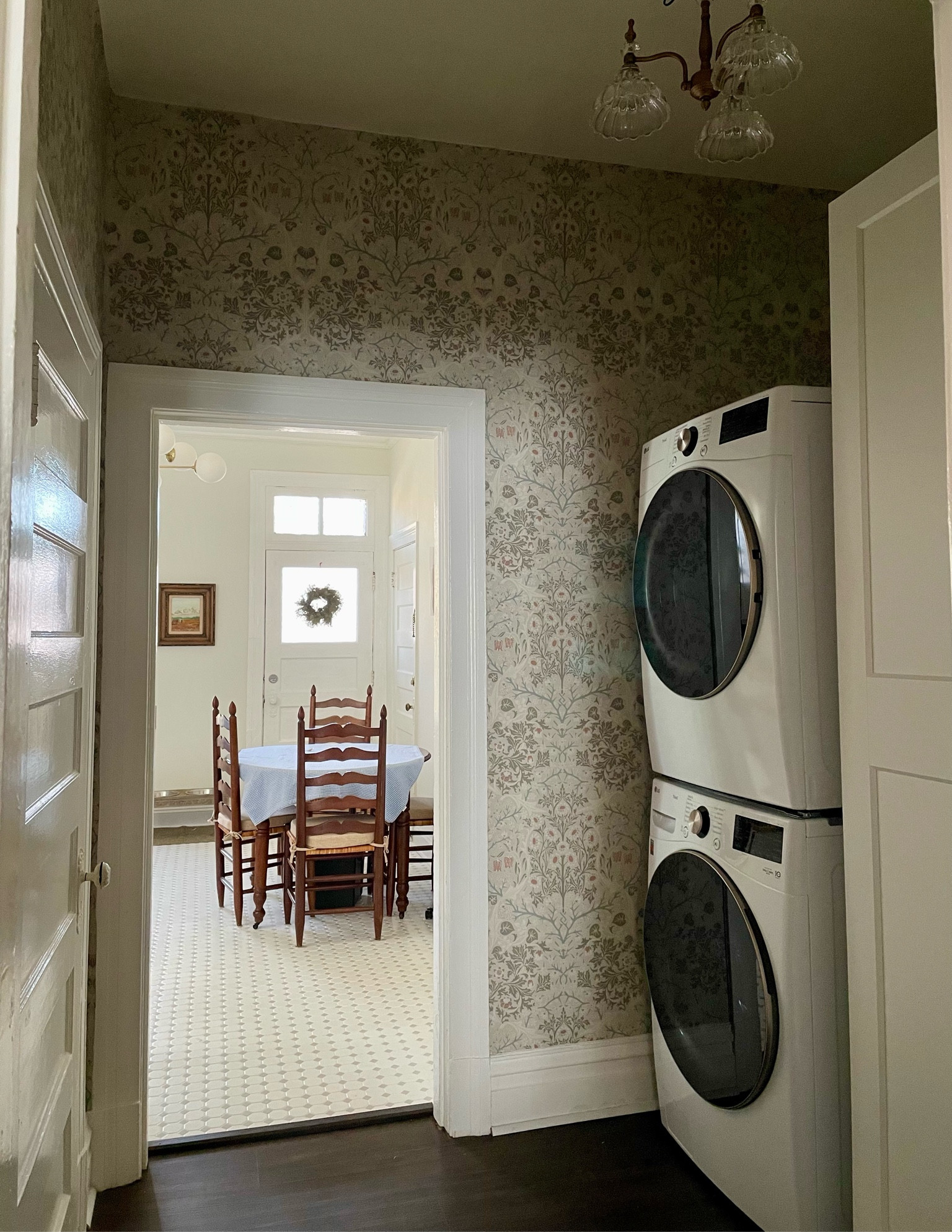 Absolutely obsessed with this peel and stick wallpaper by Nextwall (Lunar Rock). It comes in a ton of other amazing colors and it’s a great pattern for a beginner because the design is so busy you can hide mistakes more easily 😊 

#LTKstyletip #LTKfindsunder50 #LTKhome