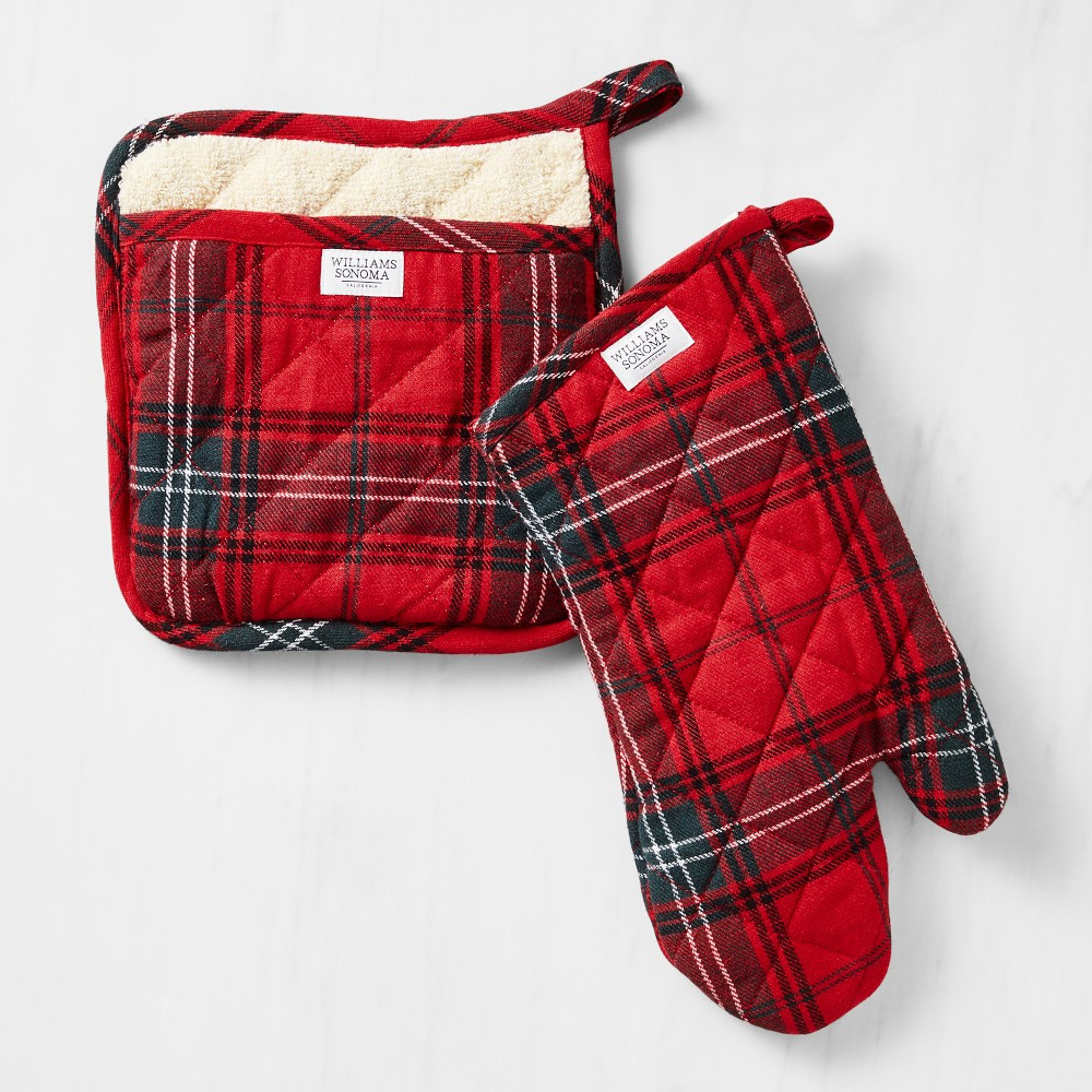 Classic Tartan Oven Mitt & Potholder Set | Williams-Sonoma