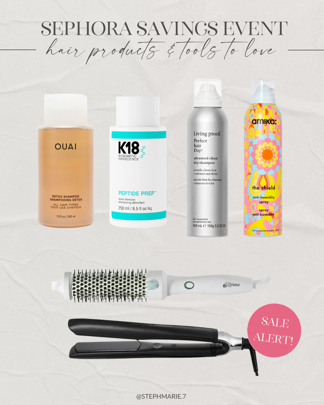 The Sephora Savings Event is HERE!! 💫 Use code SPRINGSALE to get up to 20% off these hair products & tools to love when you’re logged into your Sephora account!  

 #LTKOver40 #LTKSaleAlert #LTKBeauty