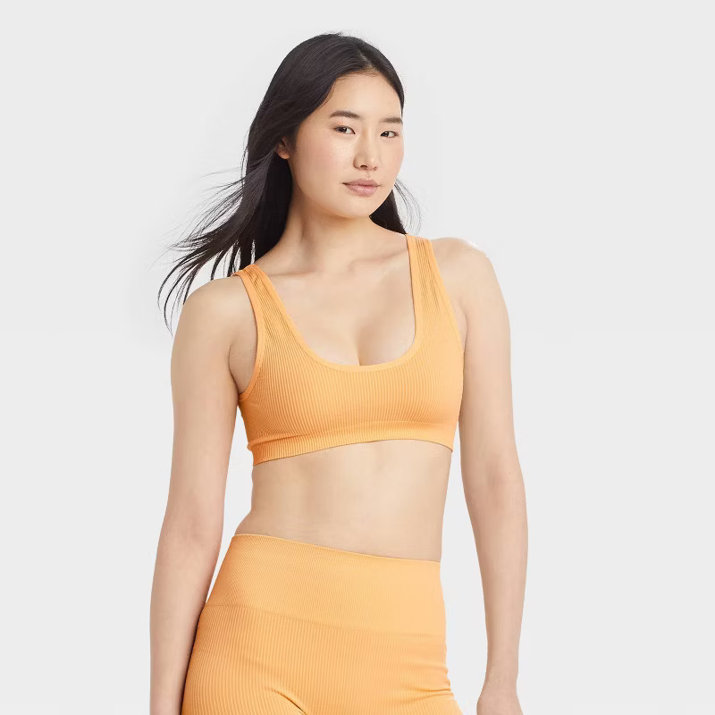 Women's Reversible Ribbed Bralette - Colsie™ | Target