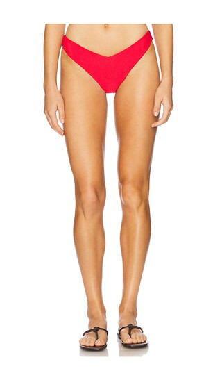 BEACH RIOT Vanessa Bikini Bottom in Red. - size XL | Revolve Clothing (Global)
