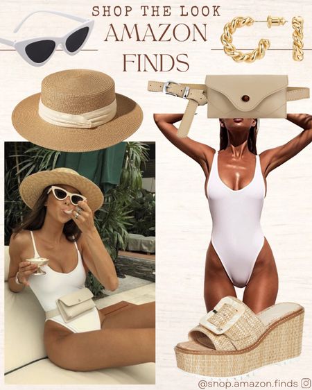 ✨Pinterest Inspired Look✨
You’re ready to sip drinks poolside in this white swimsuit look styled from Amazon.

#LTKFind #LTKstyletip #LTKswim