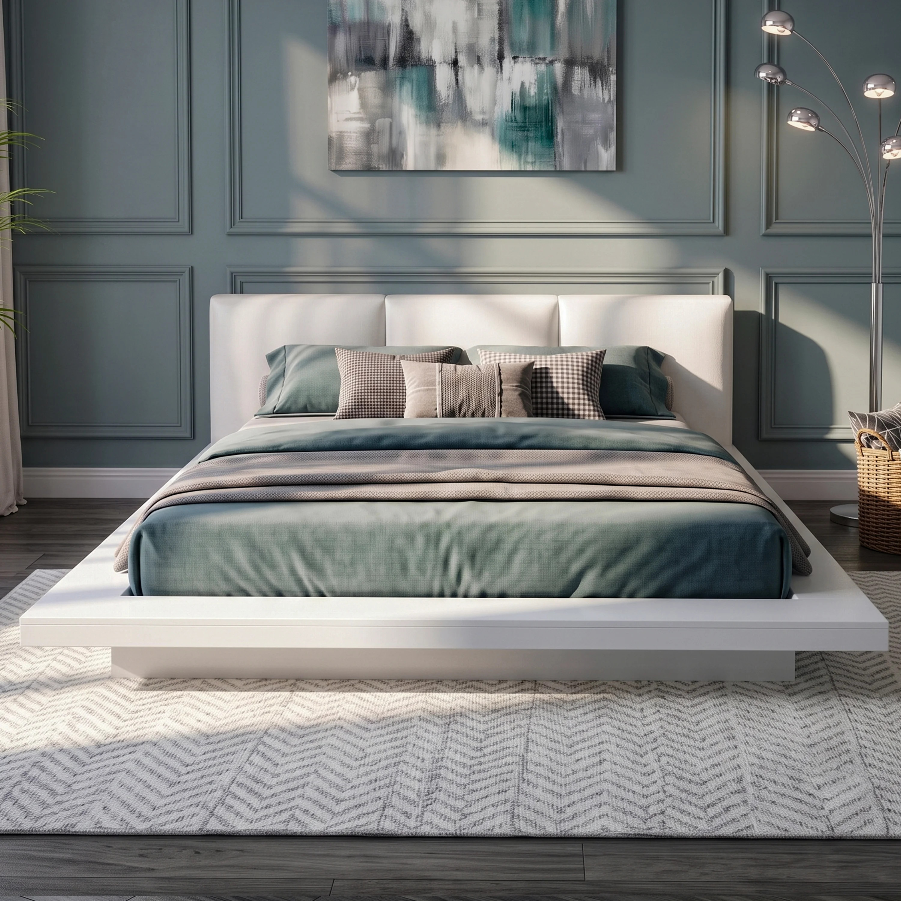 Alei Solid Wood Tufted Upholstered Platform Bed | Wayfair North America