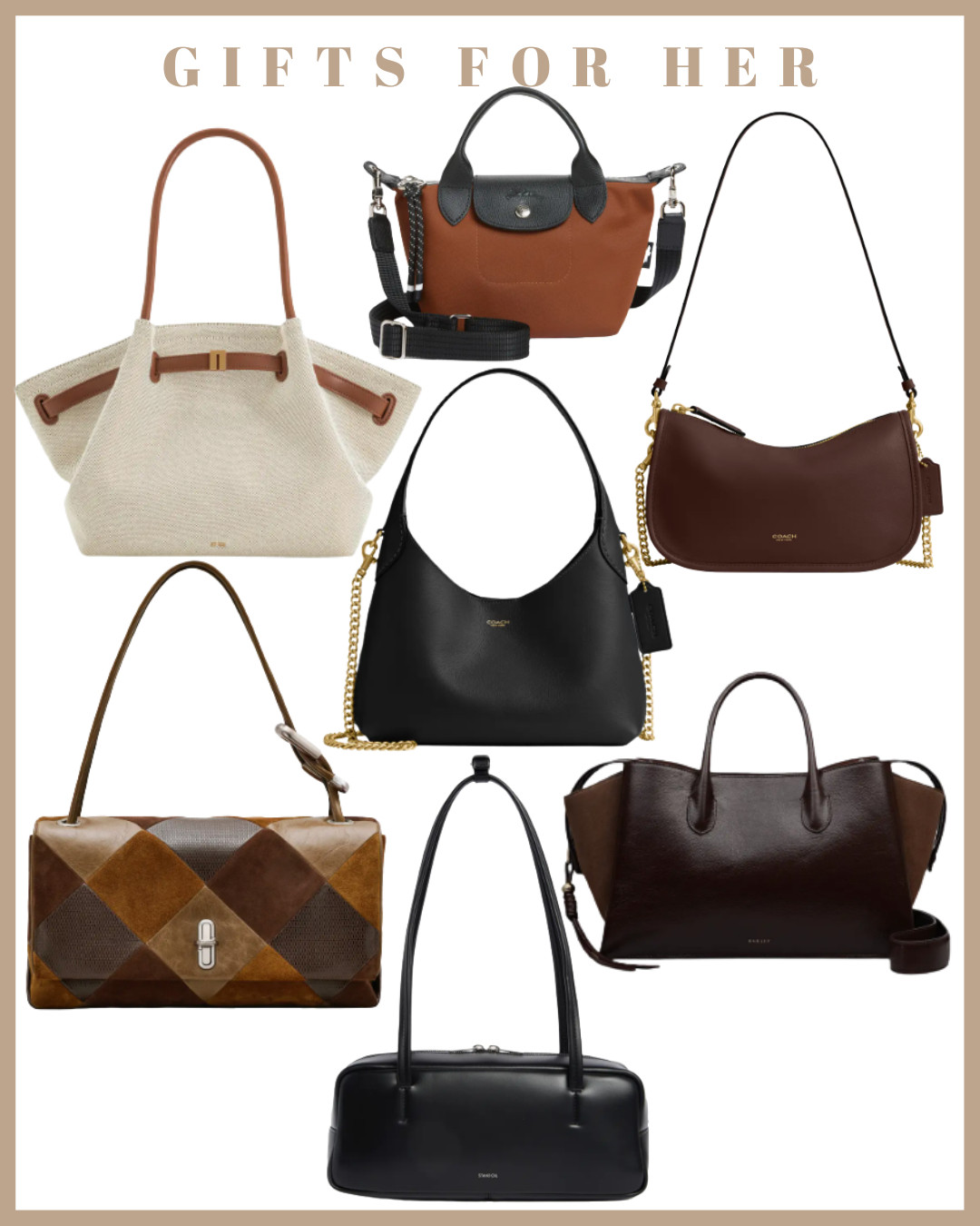 Gifts for Her, Gift Guide for Her, Bags Edition, Handbag Gift Ideas, Designer Bags, Everyday Bags, Chic Tote Bags, Crossbody Bags, Mini Bags, Shoulder Bags, Trending Bags, Luxe Handbags, Affordable Bags, Capsule Wardrobe Bags, Neutral Bags, Fashion Lover Gifts, Stylish Gifts for Her, Timeless Handbags, Holiday Gift Guide, Birthday Gifts for Her, Elegant Gift Ideas, Classic Bag Styles, Wardrobe Essentials, Modern Accessories, Must Have Bags, Trending Accessories, Statement Bags, Chic Gift Ideas, Timeless Gifts for Her 

 #LTKGiftGuide #LTKHoliday #LTKItBag